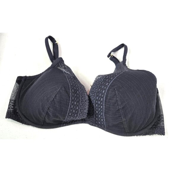 Victorias Secret 36DD Bra Black Incredible Plunge Underwire Back Closure - Picture 1 of 4